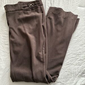New York and company size 10 brown trouser pants